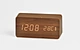 LED clock with sound controlled and power indication
